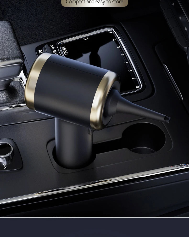 Suction and Blowing Mini Car Vacuum Cleaner