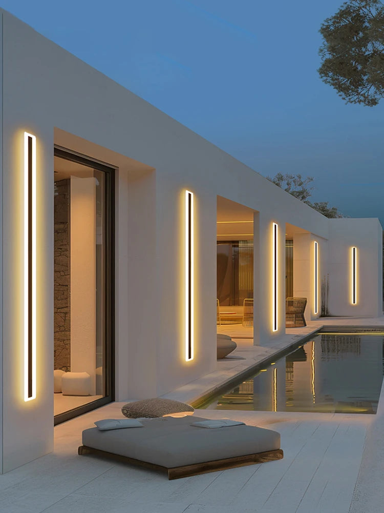 Waterproof Long Strip Wall Lights
