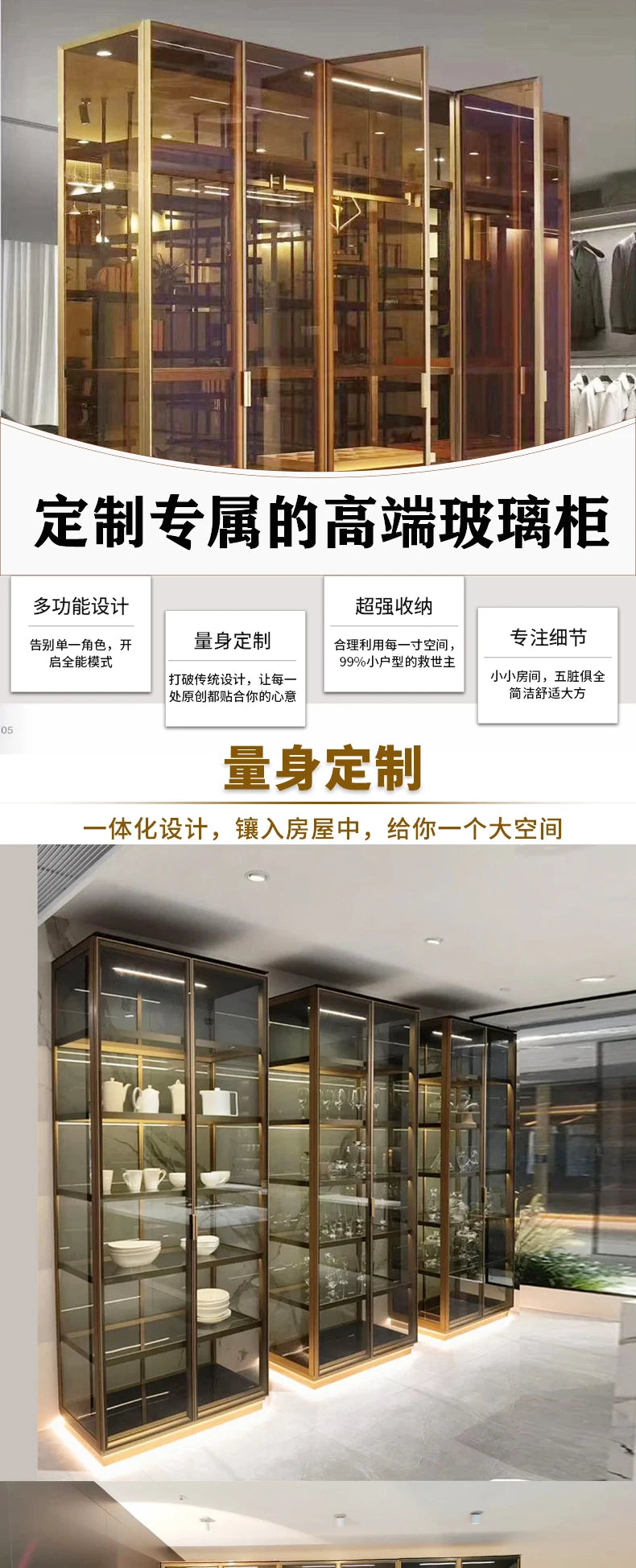 Showcases Cellar Wine Cabinets Rack Shelf Glass Bar Counter Wine Cabinet Liquor Living Room Vitrina De Cristal Storage Furniture