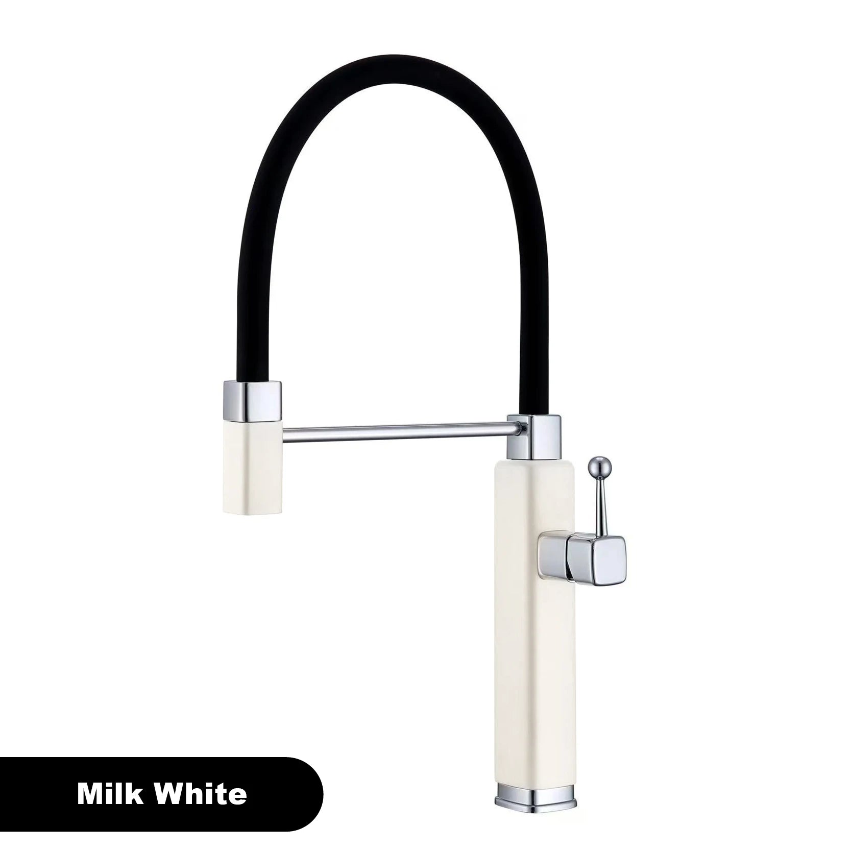 kitchen faucet with single handle, pull-out Spray