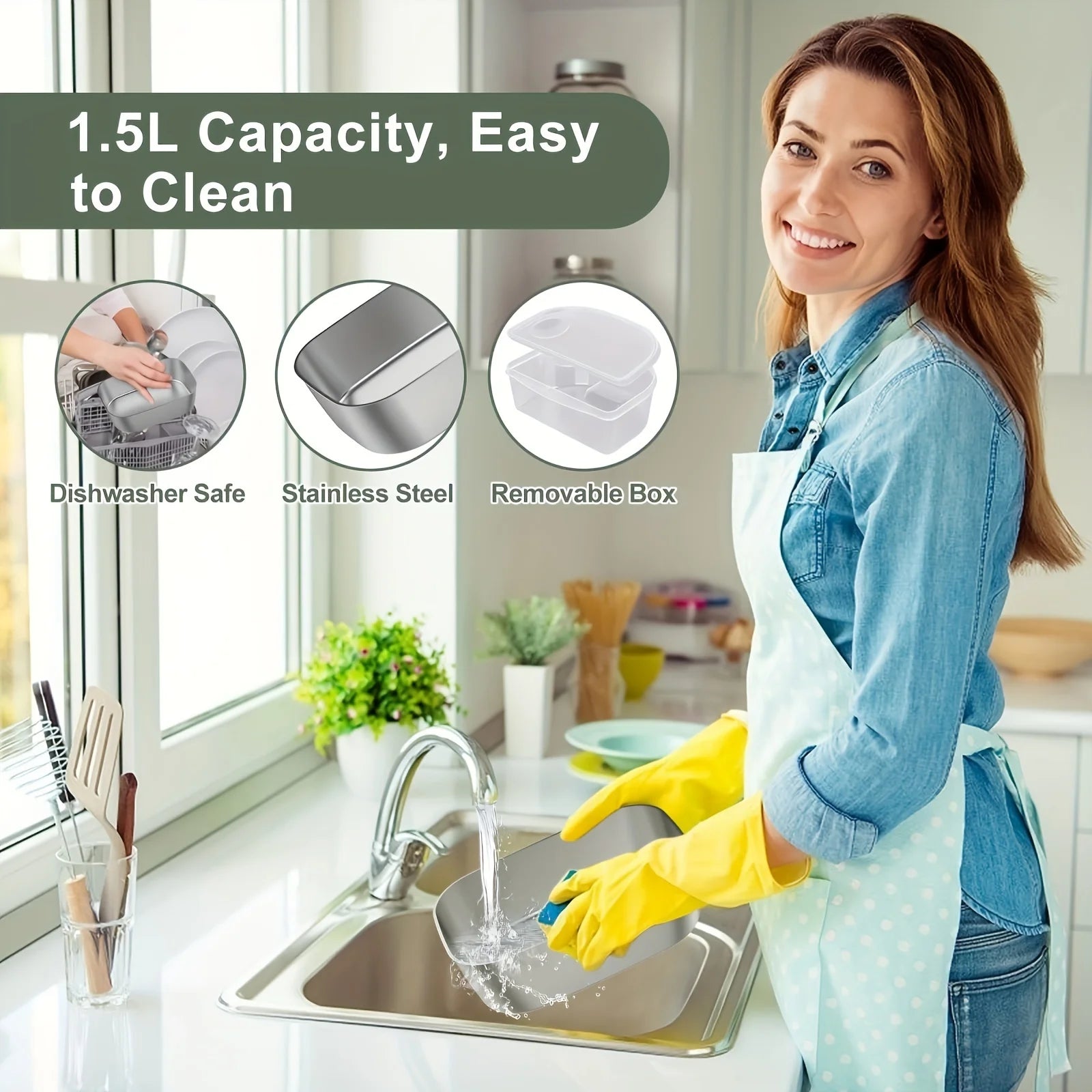 12V/24V/110V Food Warmer, Stainless Container, Insulated Bag