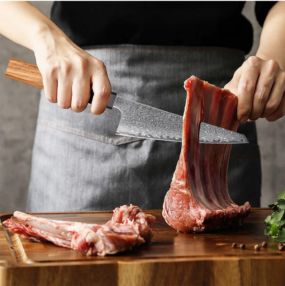 6-inch Honesuki Knife Damascus Steel Kitchen Chef Knives