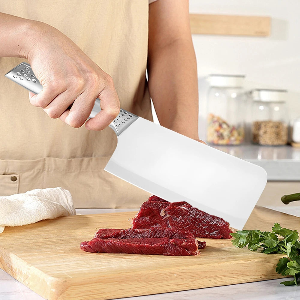 8pcs Kitchen Knives Set Stainless Steel With Block