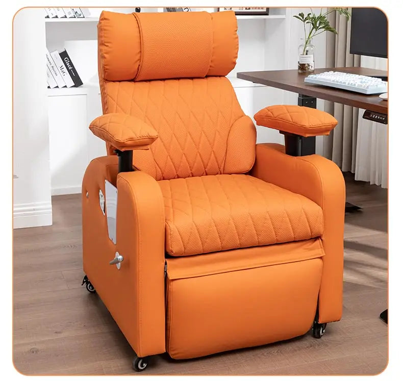 Leather Sofa Lounge Armchair Living Room Recliner