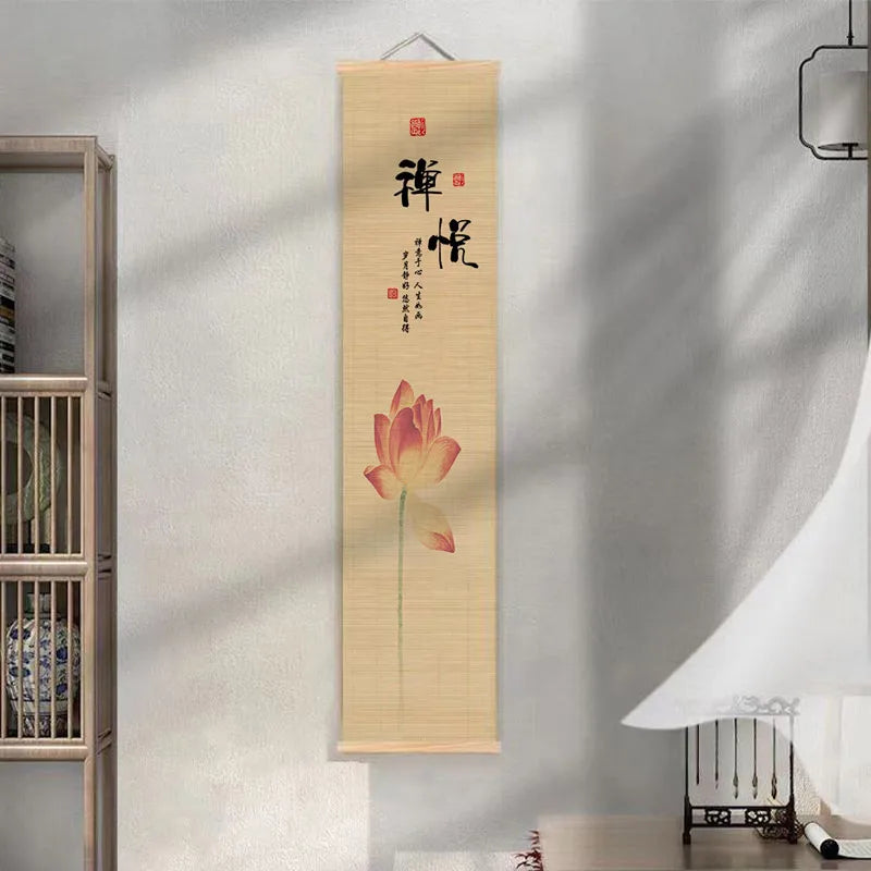 Bamboo Curtain Decoration, Various Patterns, Sizes