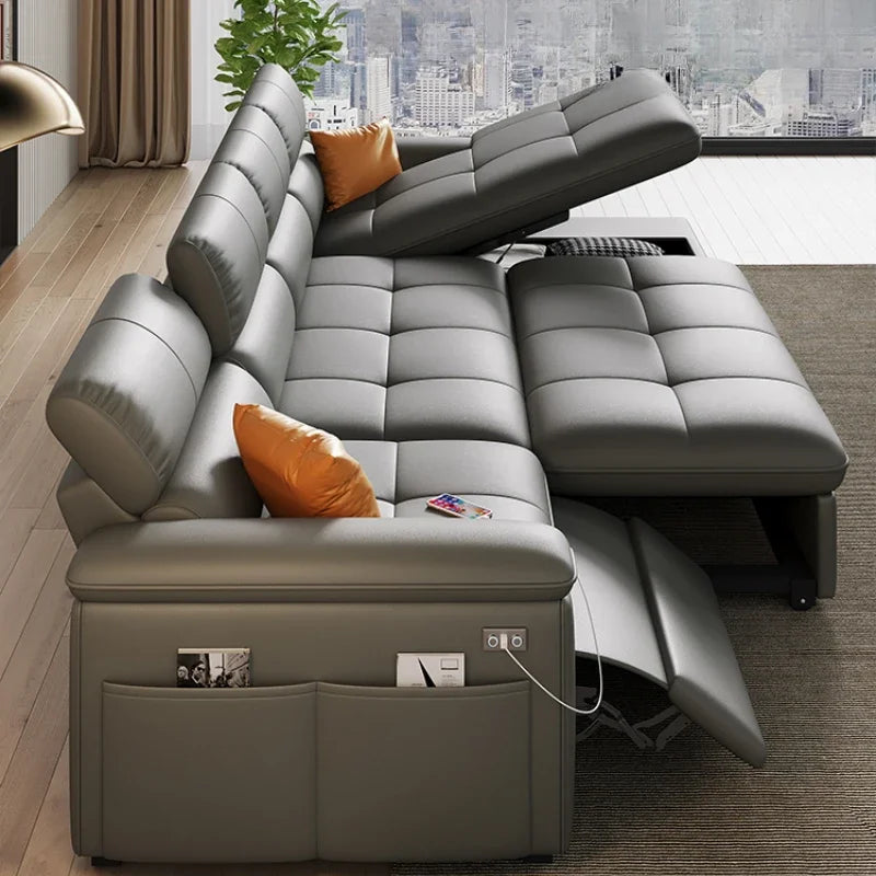 Fancy Sofas, Reclining Italian Sofa, Corner Storage