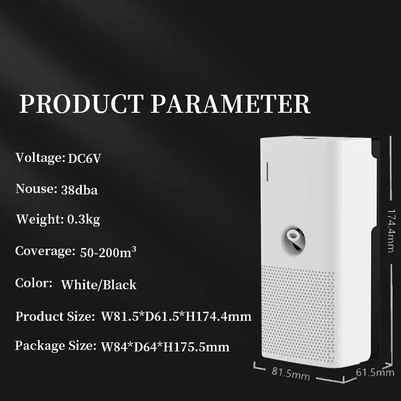 Battery Aroma Diffuser, Room Fragrance Air Freshener