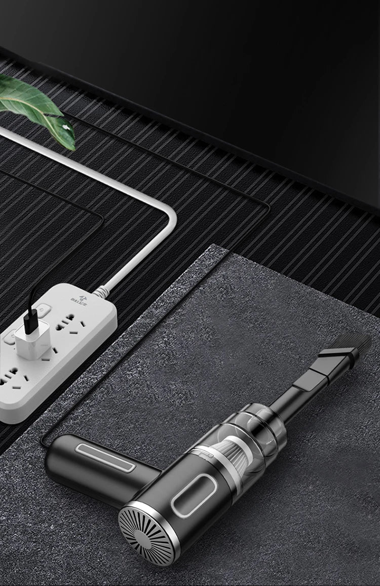 Portable Powerful Wireless Vacuum Mini Cleaning Machine