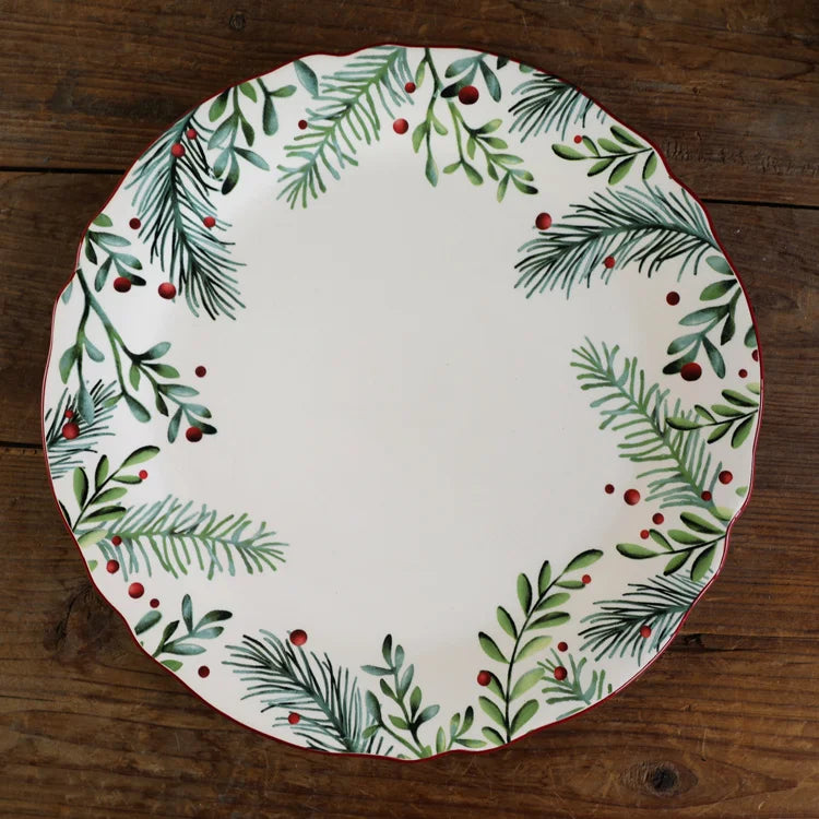 Creative Retro Ceramic Tableware, Multiple Holiday Designs