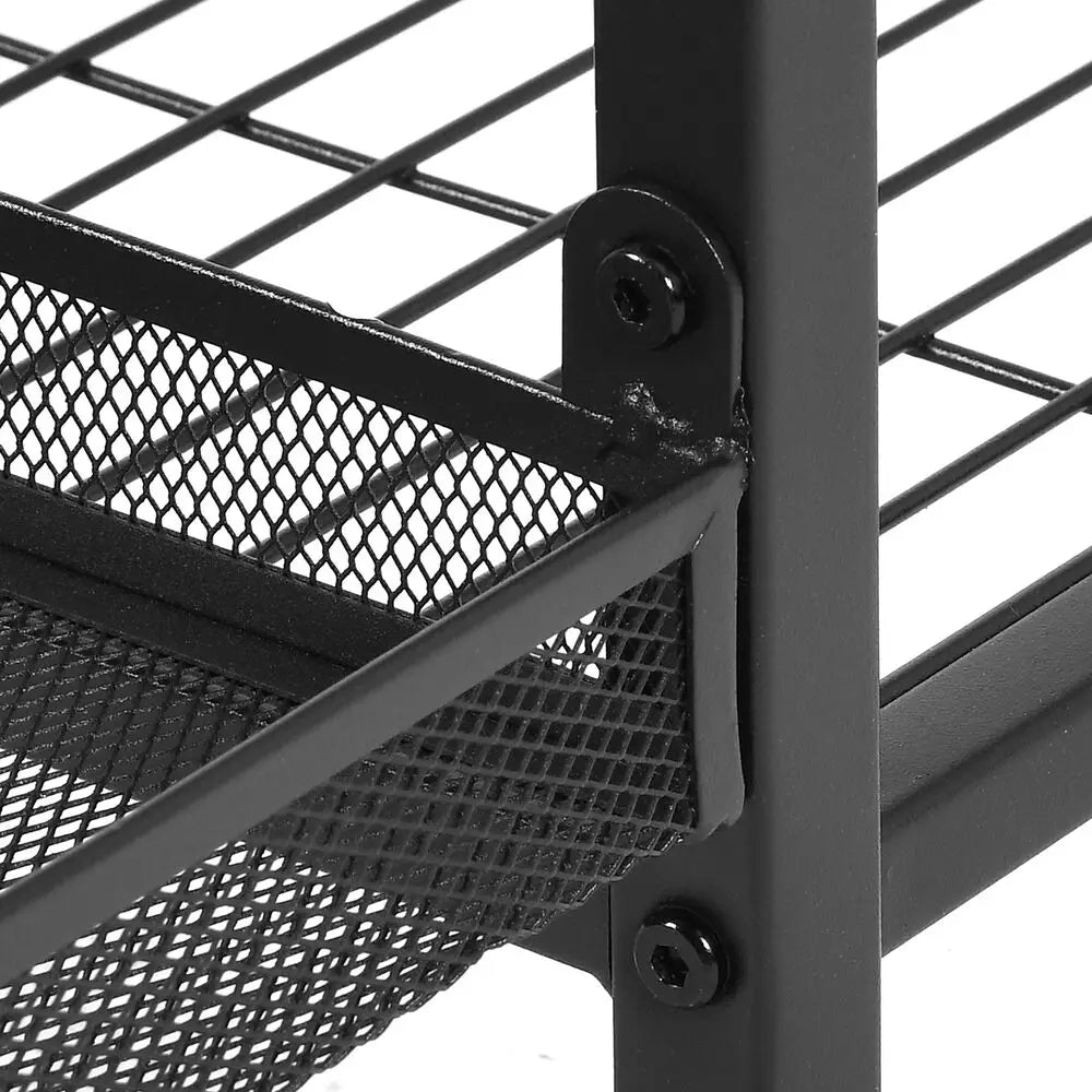 3 Golf Bag Organizer with Wheels Accessories Rack