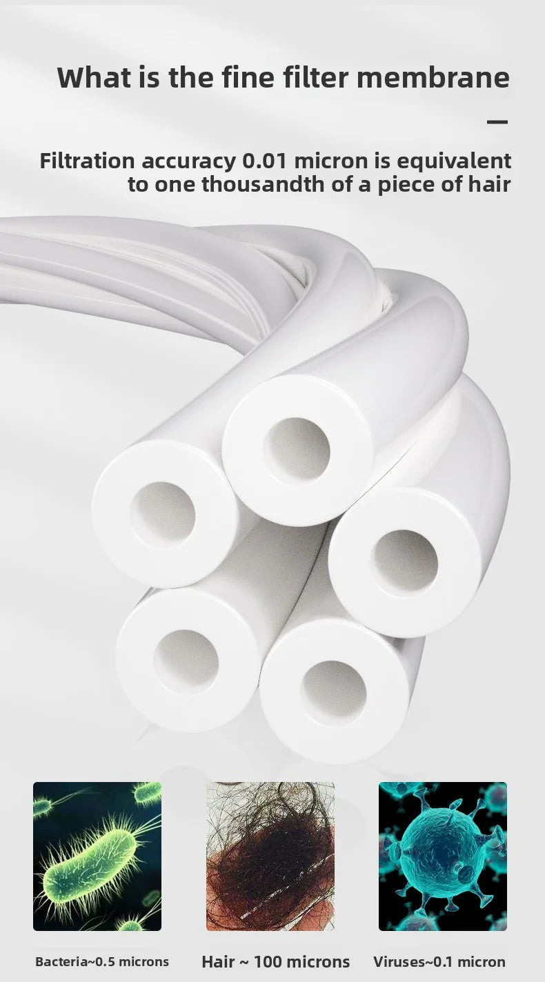 Whole house direct drinking ultrafiltration filter