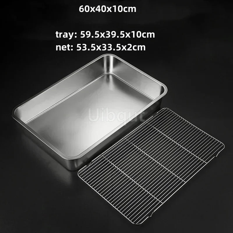 Stainless Steel Trays, Storage, Kitchen Containers, Lids