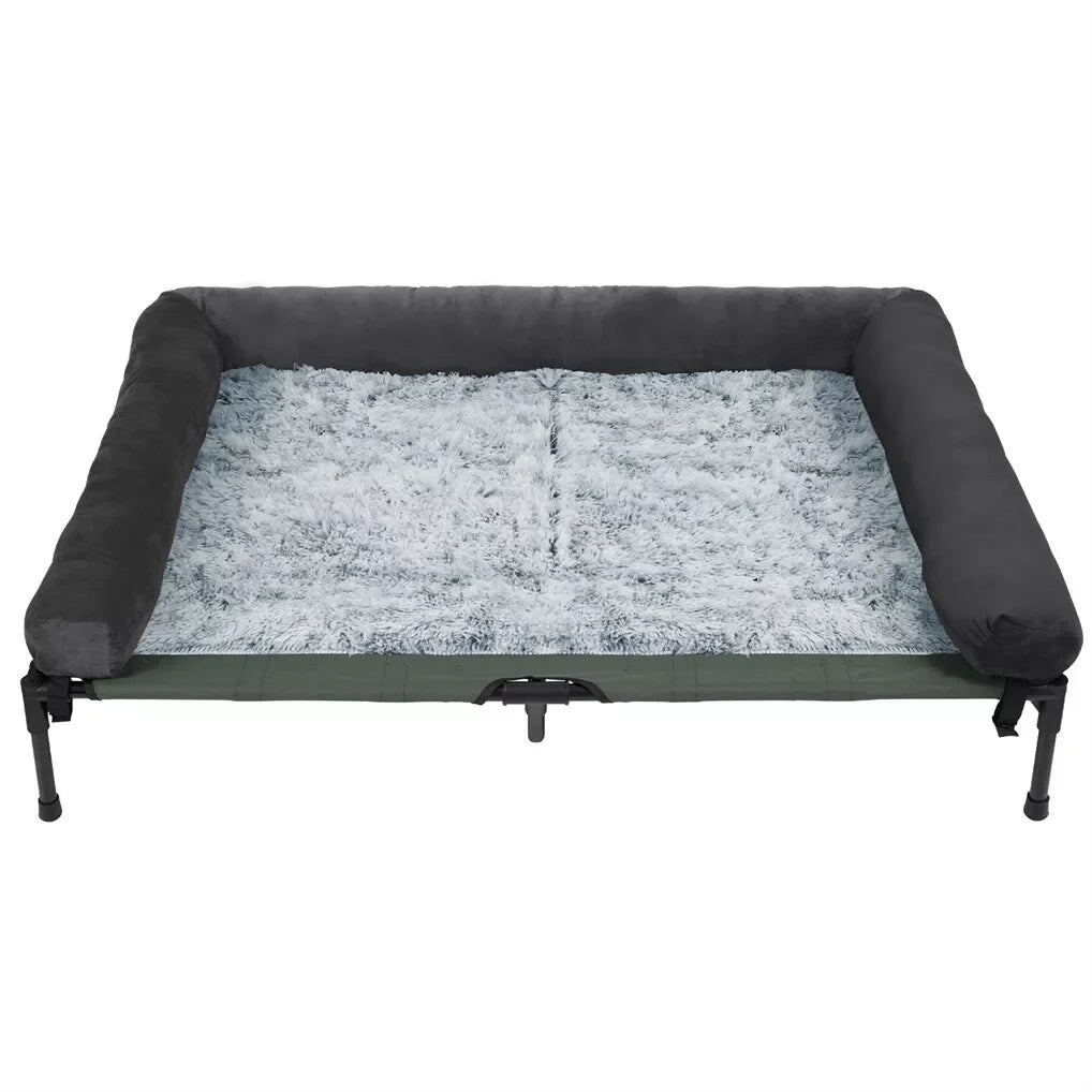 Elevated Dog Bed, Cooling Raised Pet Lounger