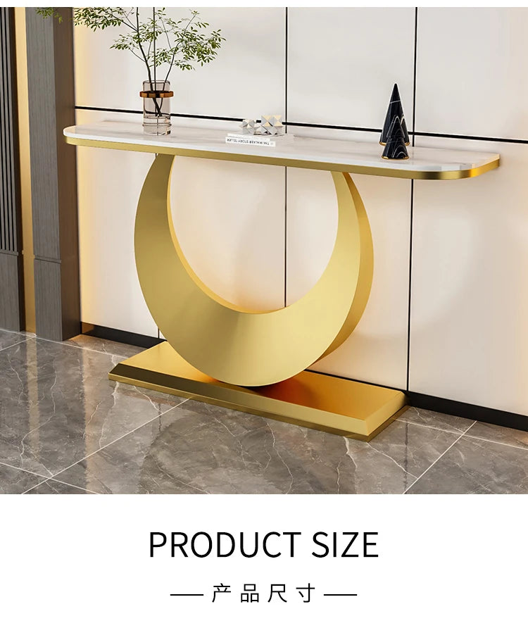 Modern Console Table Decor Hallway Luxury Design