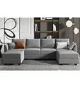 L Shaped Couch with Reversible Chaise.