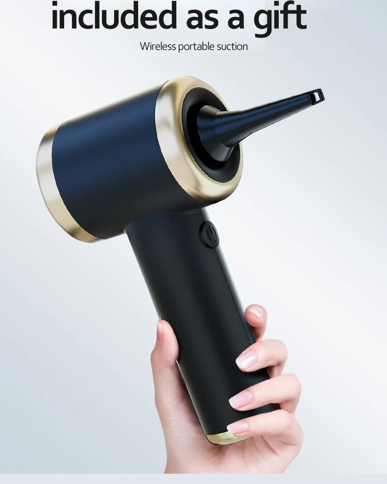 Suction and Blowing Mini Car Vacuum Cleaner