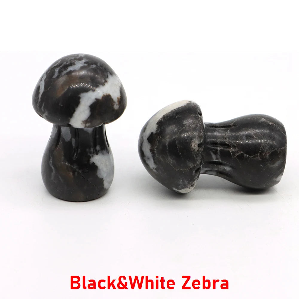 1.5" Crystal Mushroom Mineral Healing Home Decoration