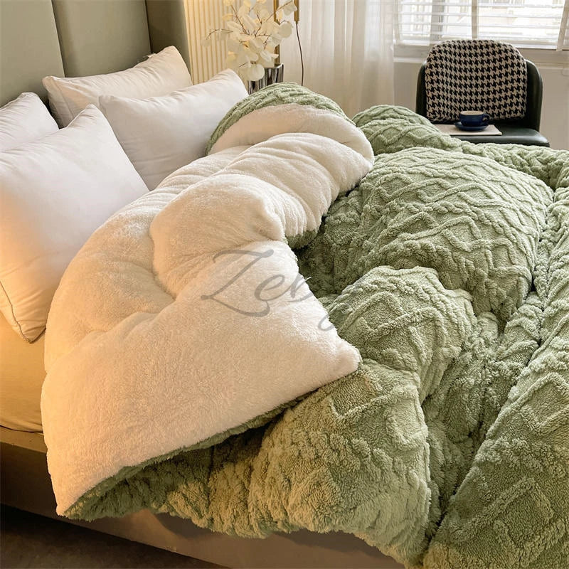 Warm Blanket, Artificial Lambswool Cashmere, Various Colors