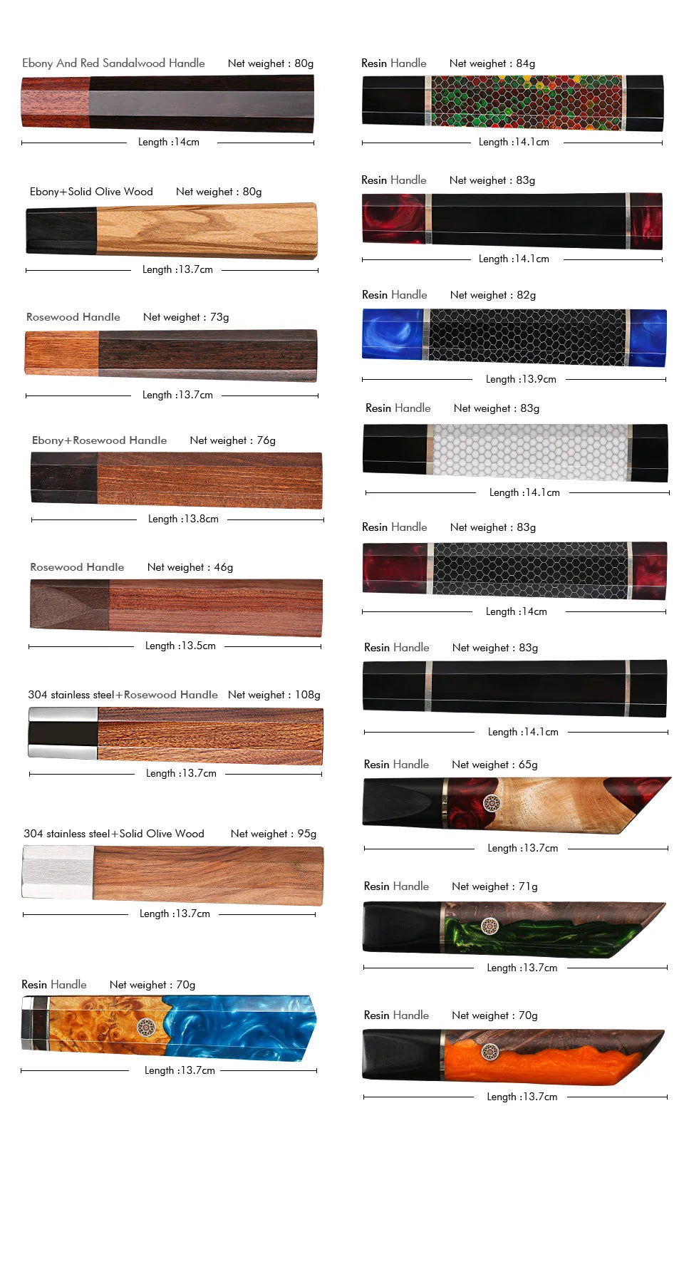 DIY Factory Japanese Damascus Steel Chef Knife