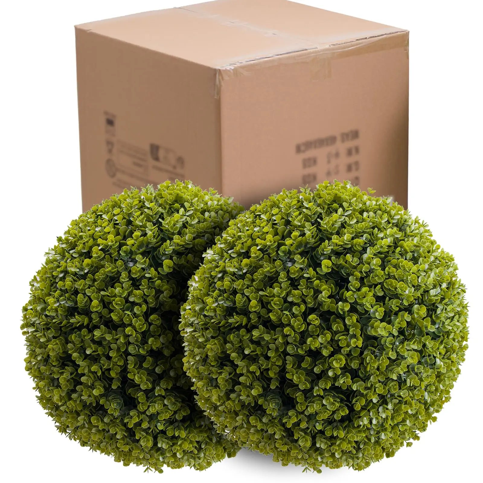 Topiary Balls, Artificial, Outdoor, Set of 2
