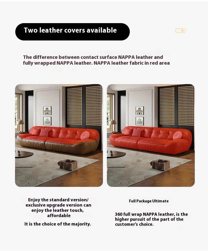 Leatherette Living Room Sectional Sofa Sets