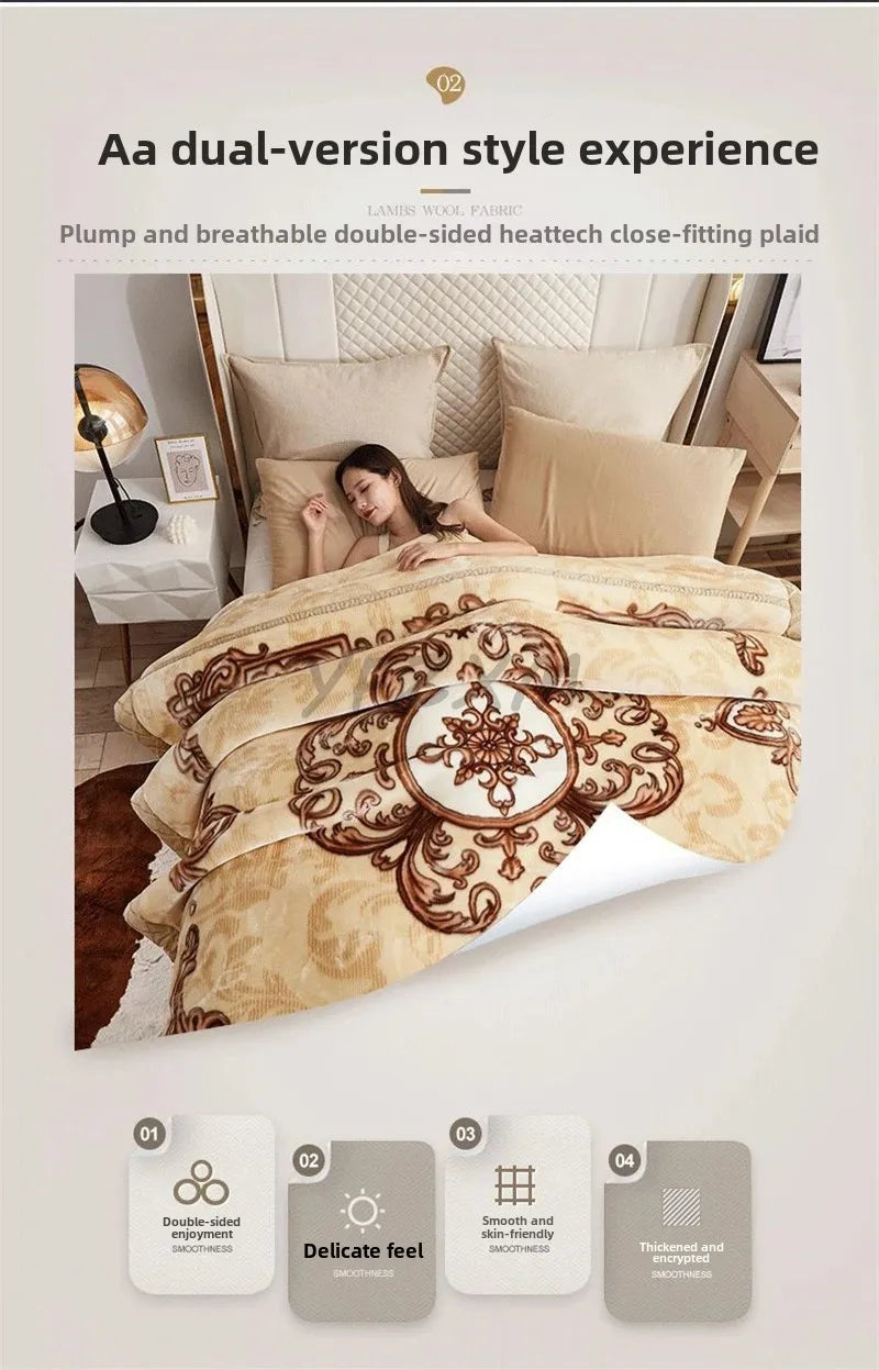 High End Blanket, Double Side, Various Patterns, Sizes