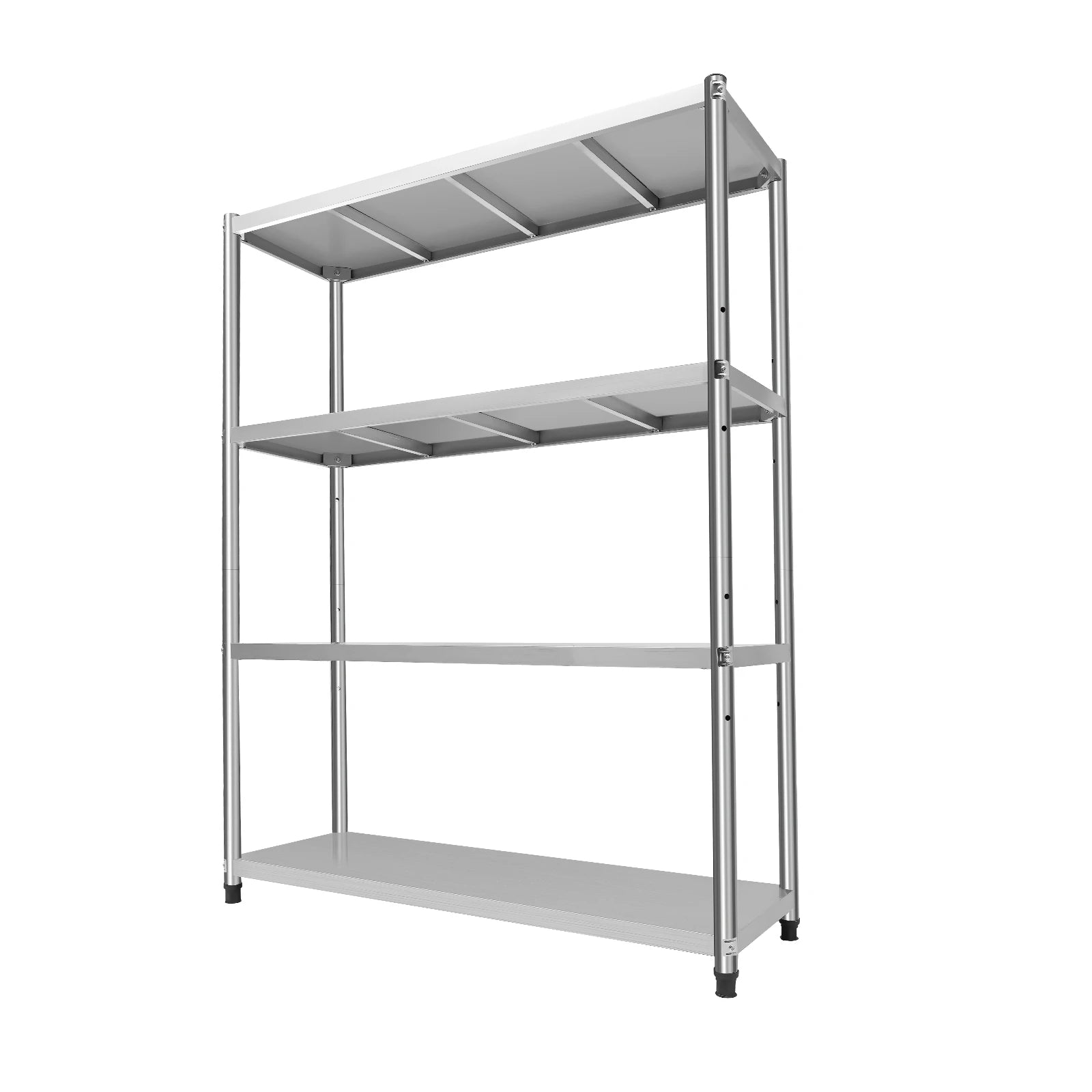 3-Tier 201 Stainless Steel Adjustable Storage Rack
