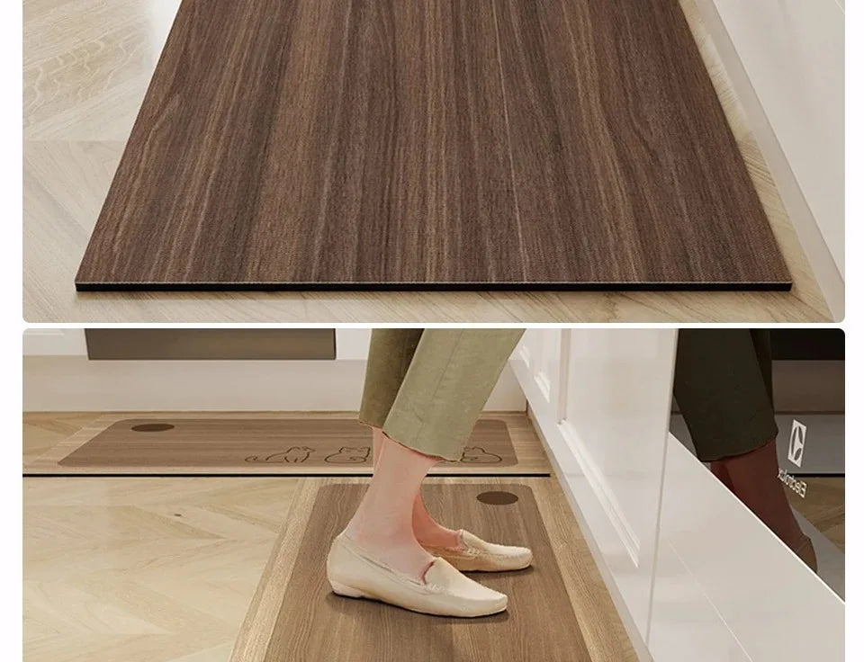 Waterproof Non-slip wood Grain Carpets