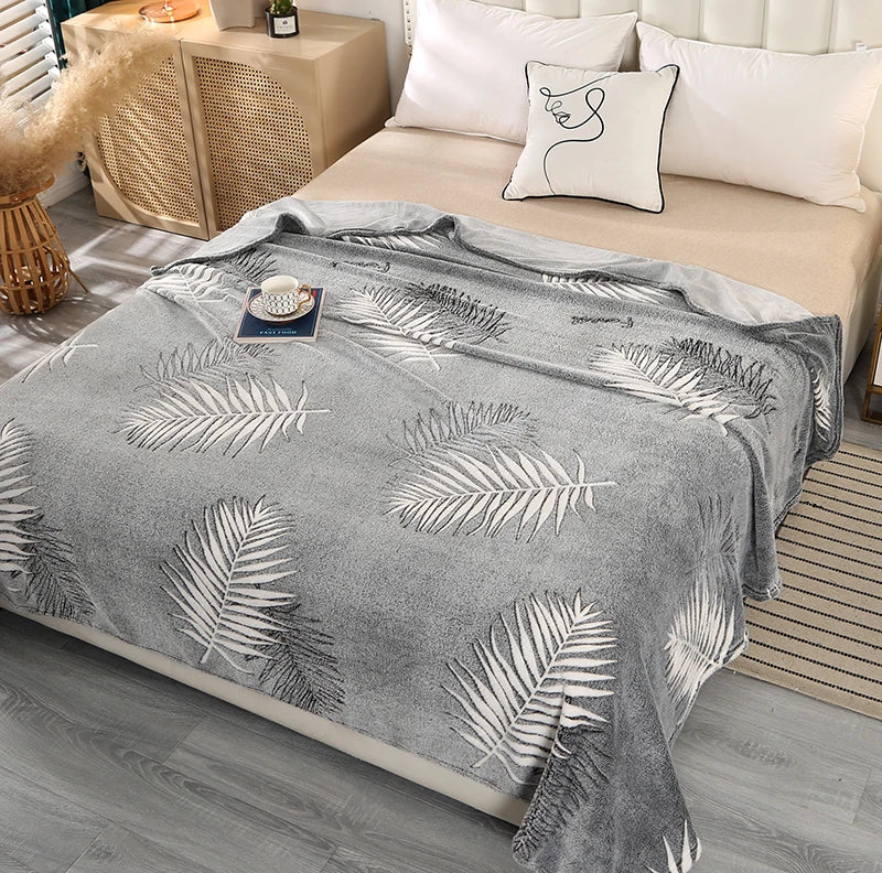 Flannel Blankets, Soft Comfortable, Various Colors, Patterns, Sizes