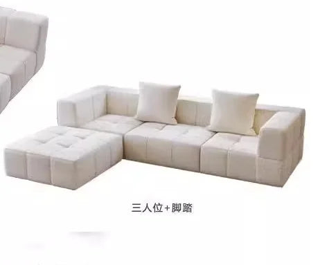 Customizable Fabric Living Room, Marshmallow Sofa