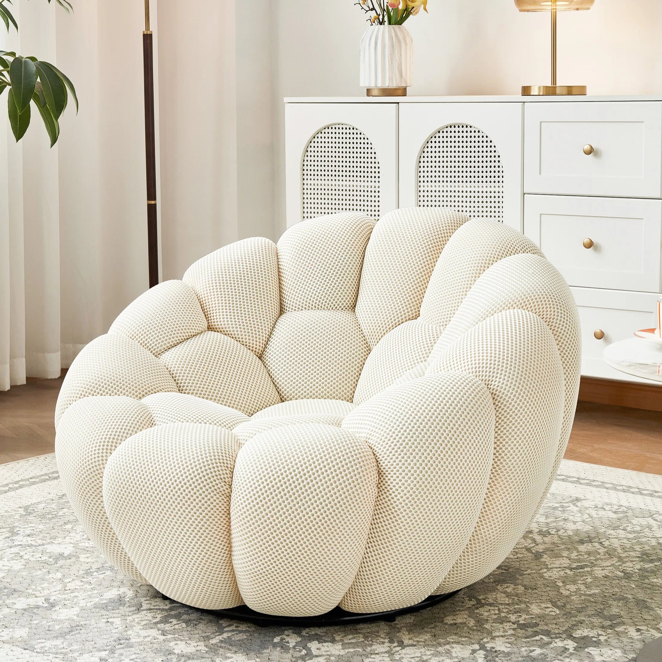 Single Seat Sofa Balcony and Bedroom, Rotatable