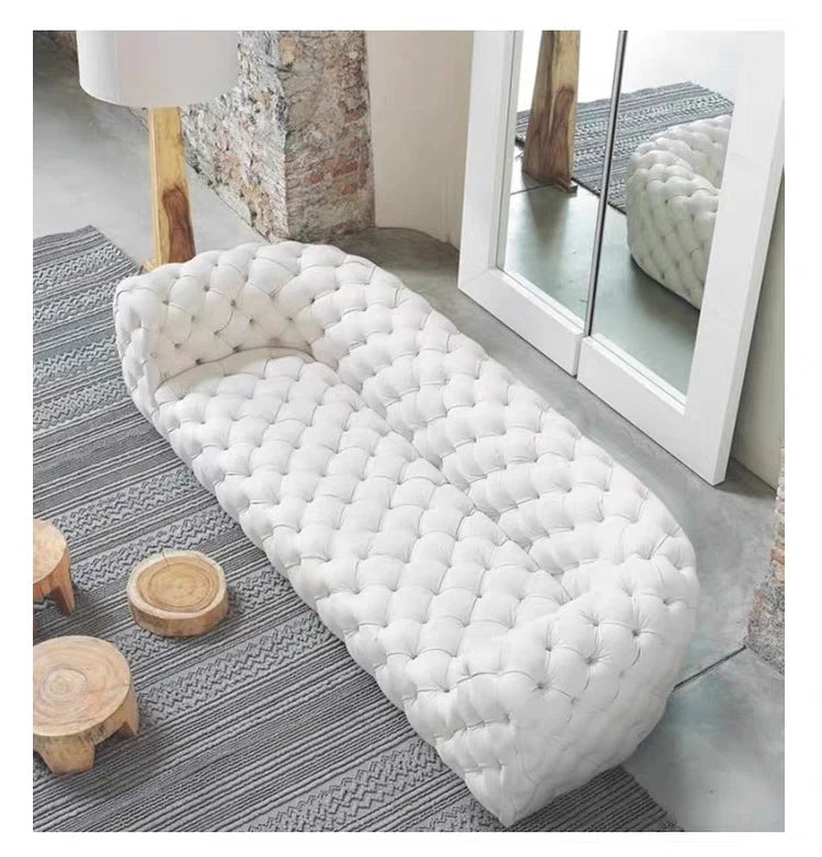 Simple Fancy Living Room Sofas, Large Gold