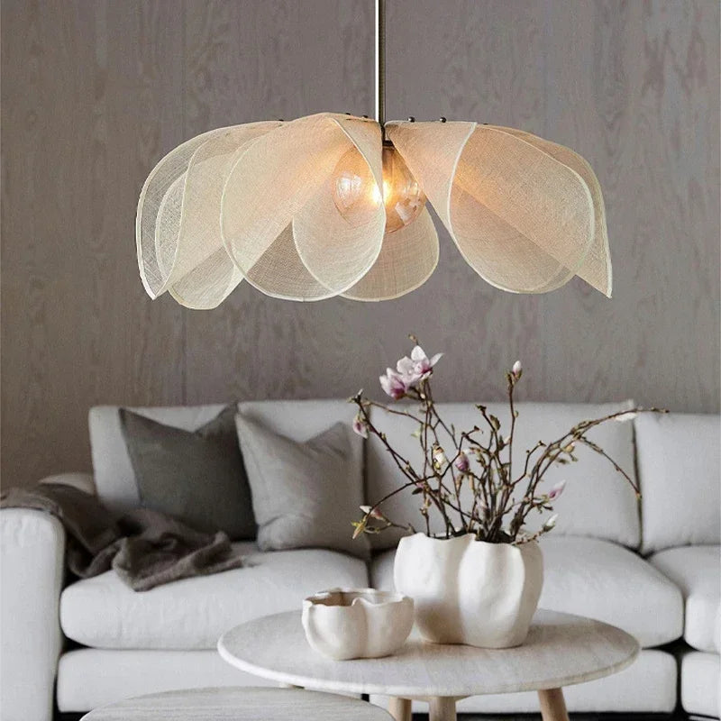 Fabric Ceiling Hanging Pendant Lamp