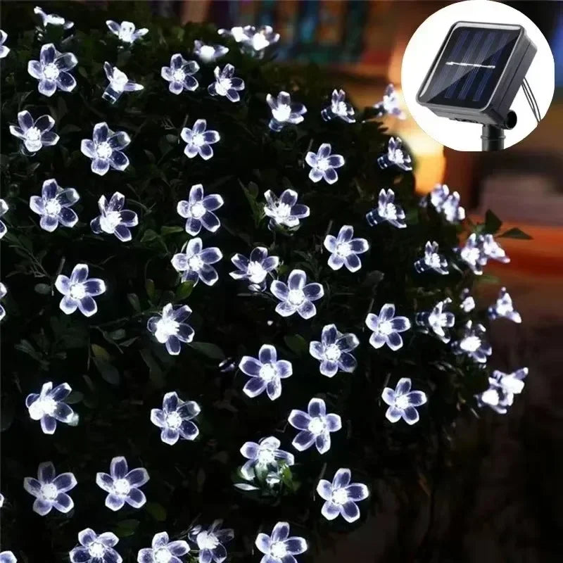 Solar LED Cherry Blossom Light String
