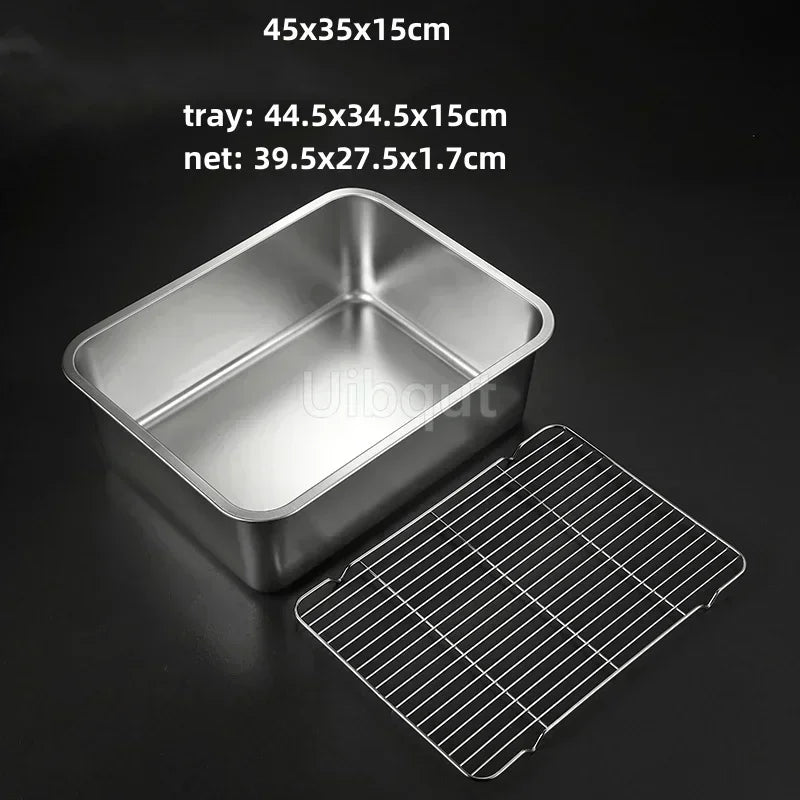 Stainless Steel Trays, Storage, Kitchen Containers, Lids
