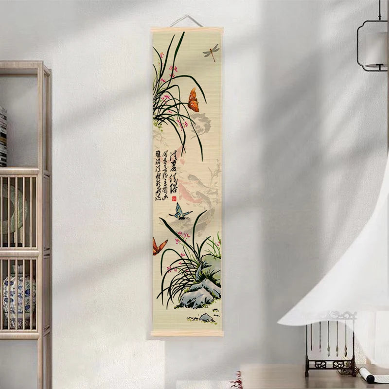 Bamboo Curtain Decoration, Various Patterns, Sizes