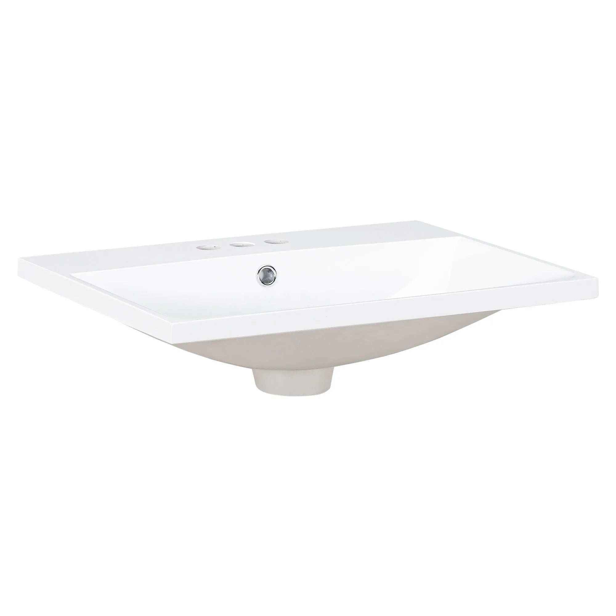 24-Inch Single Basin 



24" Single Basin Vanity Resin Top Only, 3 Faucet Hole