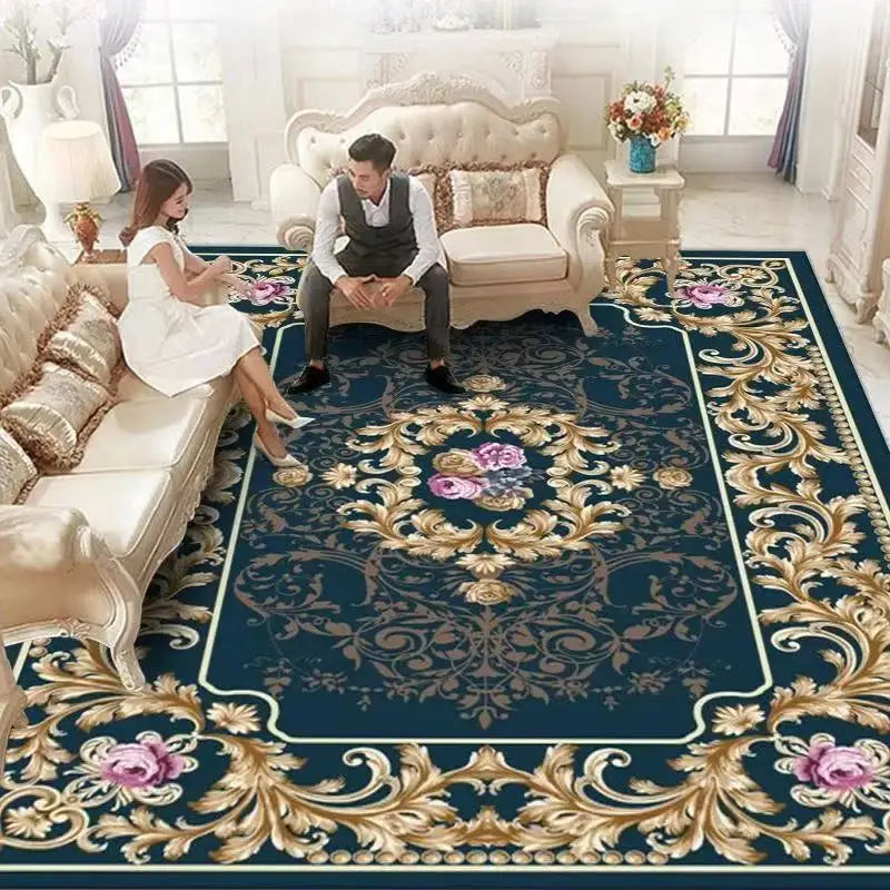 Living Room Retro Persian Large Area Rug