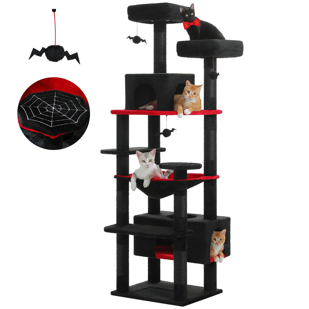 Large Cat Tree and Tower for Indoor Cats
