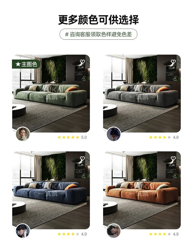 Fabric Corner Modular Living Room Sofas
