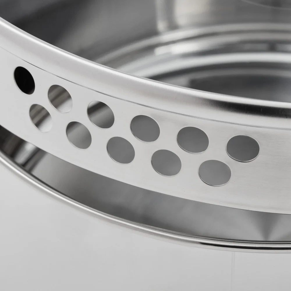 Stainless Steel Saucepan with Straining Lid, 1qt