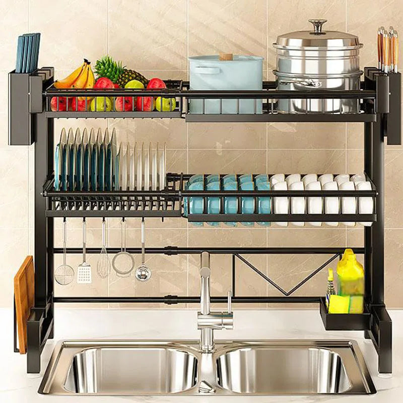 countertop cutlery, kitchen sink Drainage rack