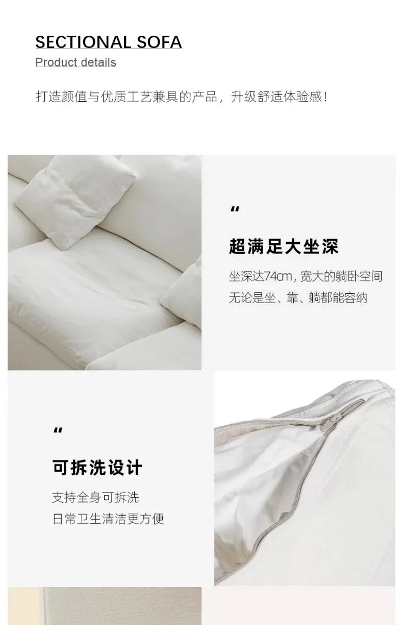 Customizable Corduro, Chenille Corner Sofa