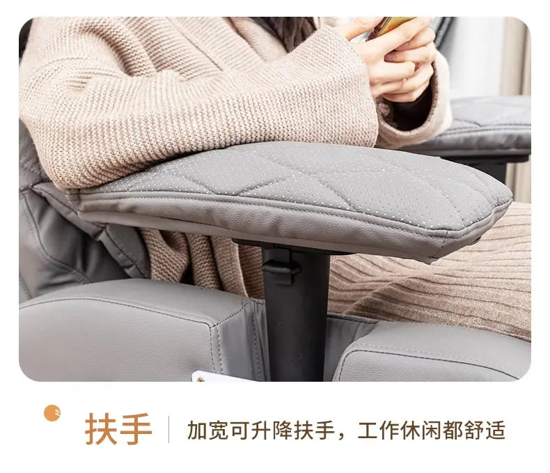 Leather Sofa Lounge Armchair Living Room Recliner