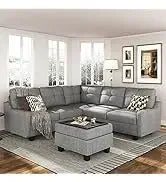 3-Pc. Convertible Sleeper, Storage