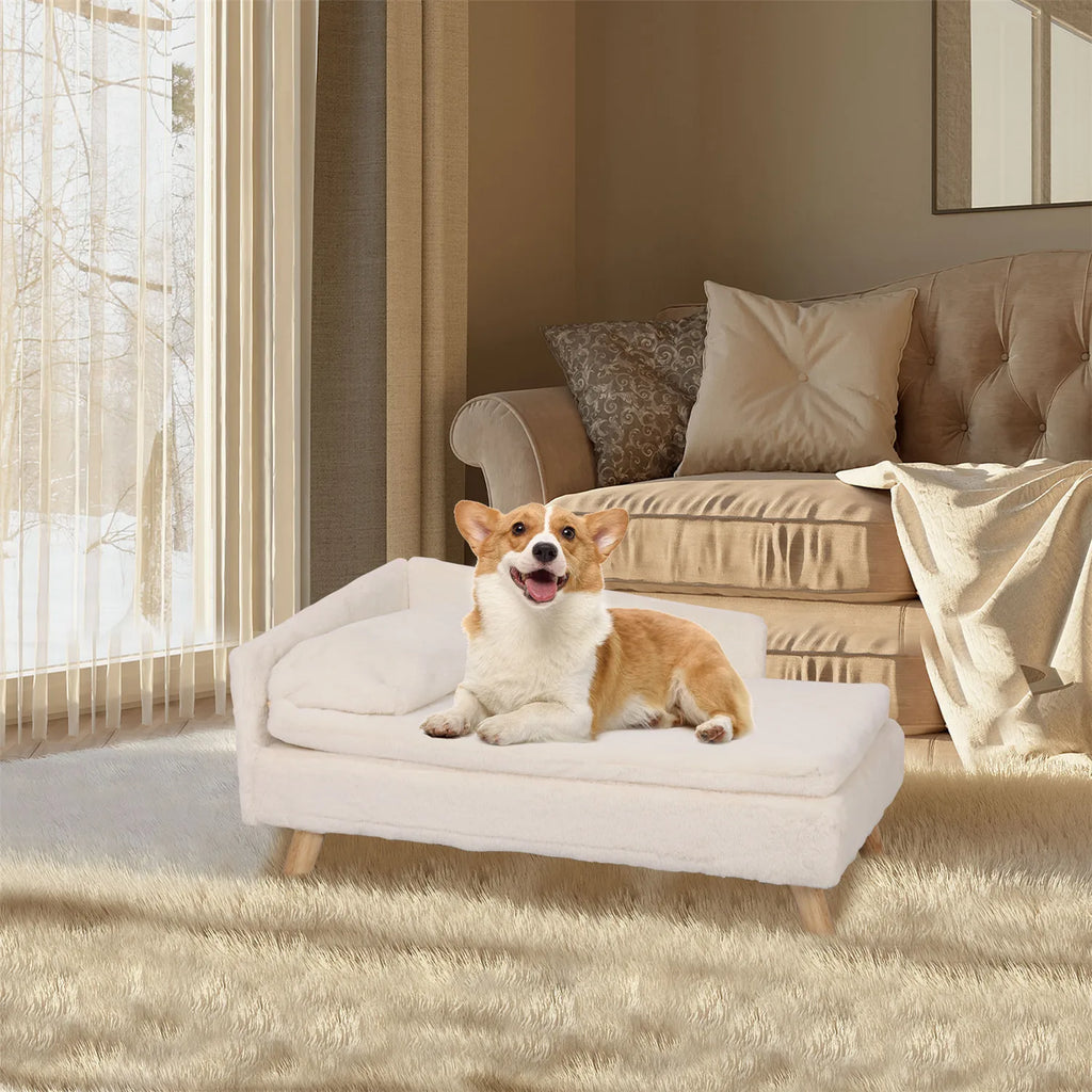 Elevated Pet Bed, Waterproof Sofa Bed, Small