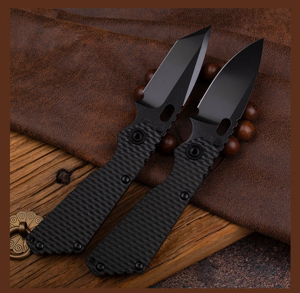 Titanium Handle, Folding Pocket Knife