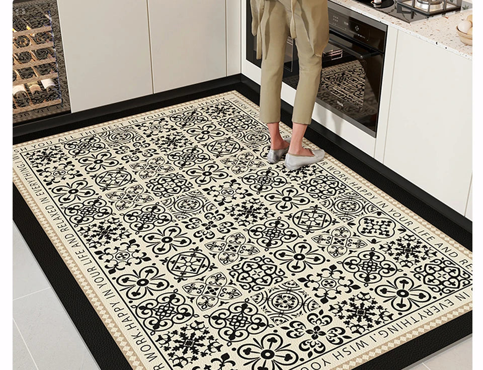 Waterproof, Oil-proof, Non-slip Floor Mats, Area Rugs