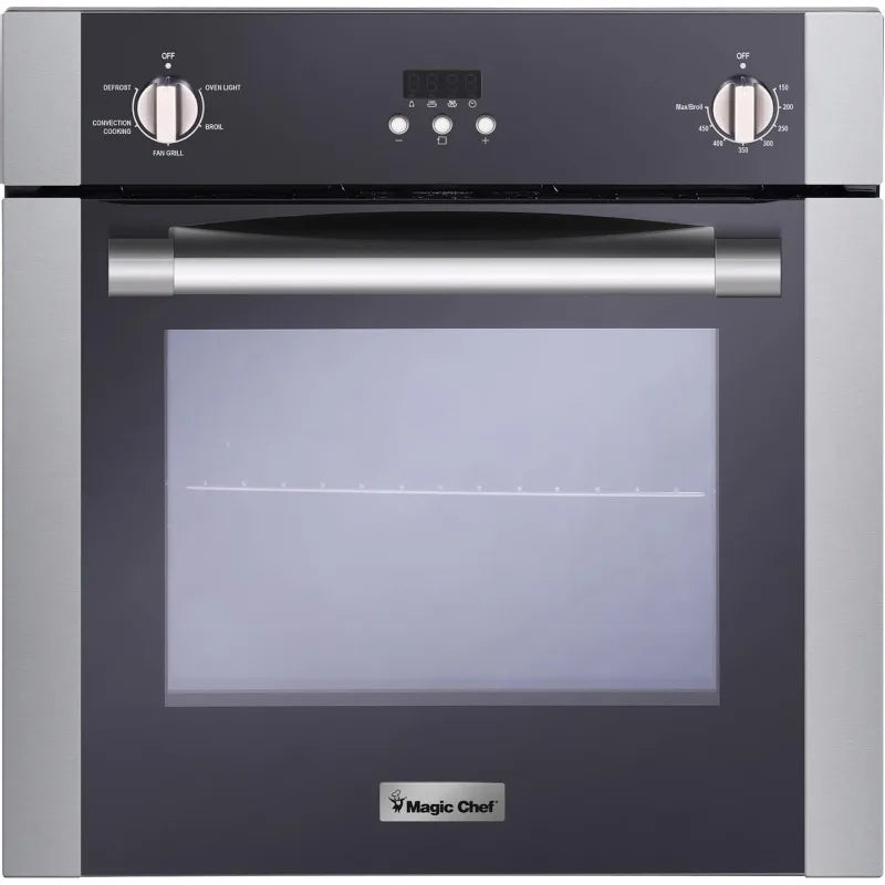 24" Electric Single Wall Oven, Stainless Steel, 2.2 Cu. Ft.