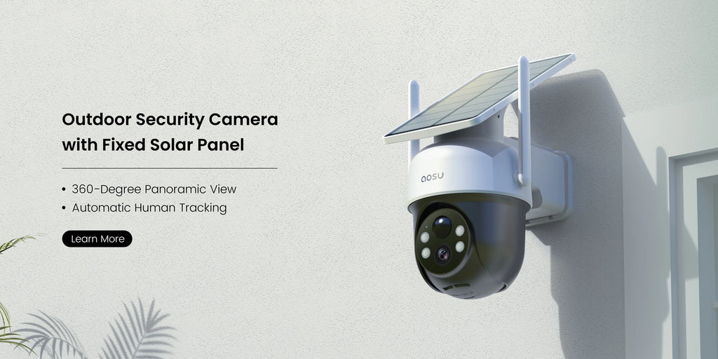 Solar Security Camera, WIFI, 2-Way Audio